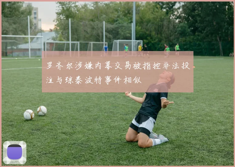 罗齐尔涉嫌内幕交易被指控非法投注与琼泰波特事件相似