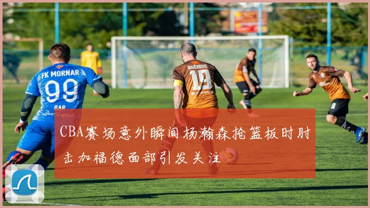CBA赛场意外瞬间杨瀚森抢篮板时肘击加福德面部引发关注